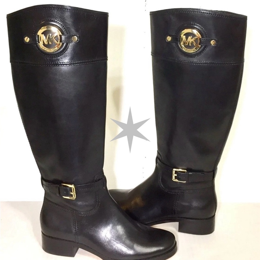 Michael Kors Tall Riding Boot - Black 6.5M